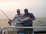 Henry and I with a topwater bass